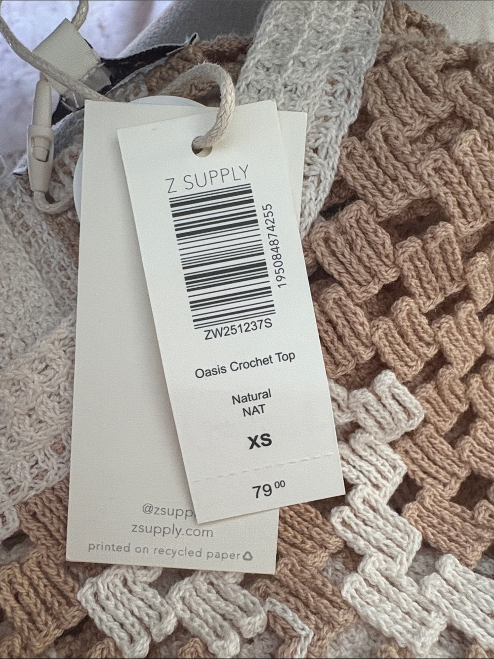 Z Supply Lima Crochet set, new with tags - Picture 11 of 12